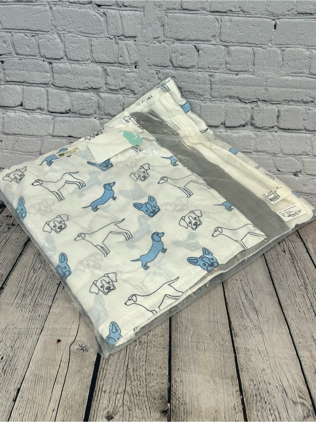 Monica & Andy 3 Pack Of Muslin Swaddle Blankets